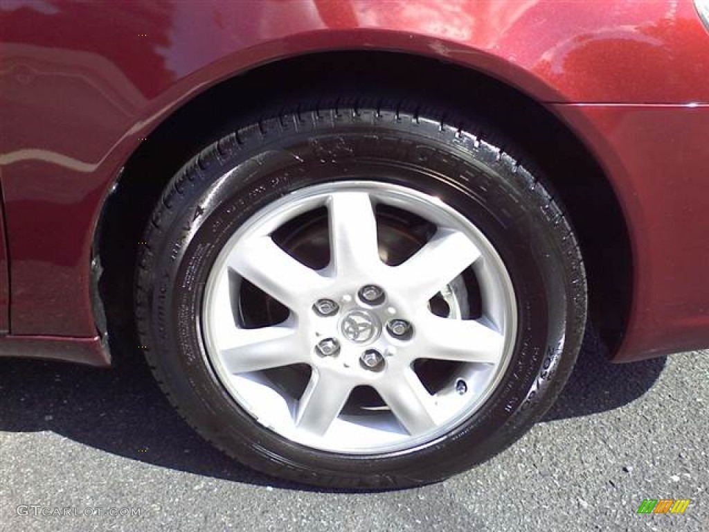 2002 Avalon XLS - Vintage Red Pearl / Taupe photo #3