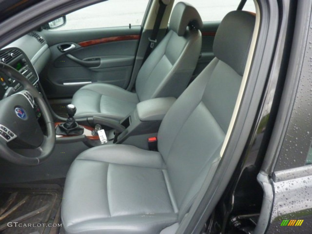 Black 2007 Saab 9-3 2.0T Sport Sedan Exterior Photo #55333883