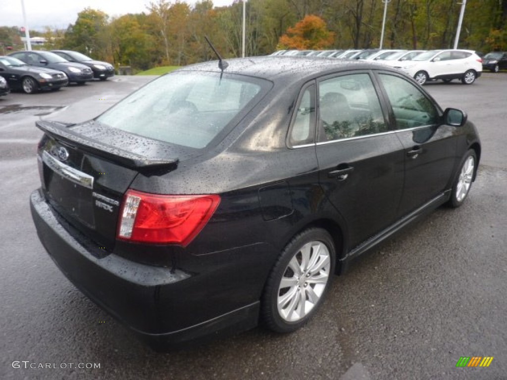 Obsidian Black Pearl 2008 Subaru Impreza WRX Sedan Exterior Photo #55334180