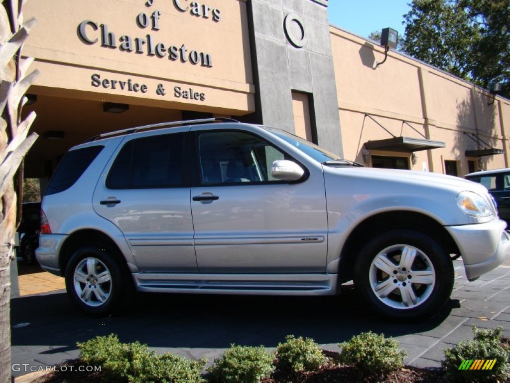 2005 ML 350 4Matic Special Edition - Brilliant Silver Metallic / Charcoal photo #8