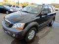 2008 Ebony Black Kia Sorento EX 4x4  photo #4