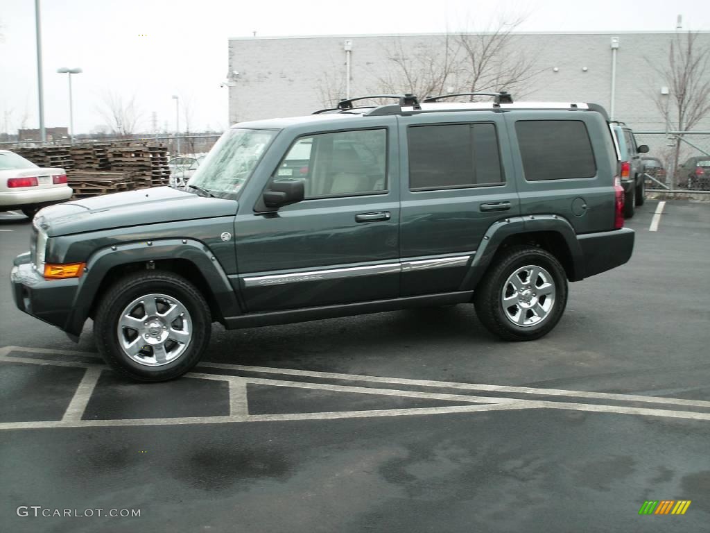 2006 Commander Limited 4x4 - Deep Beryl Green Pearl / Dark Slate Gray/Light Graystone photo #1