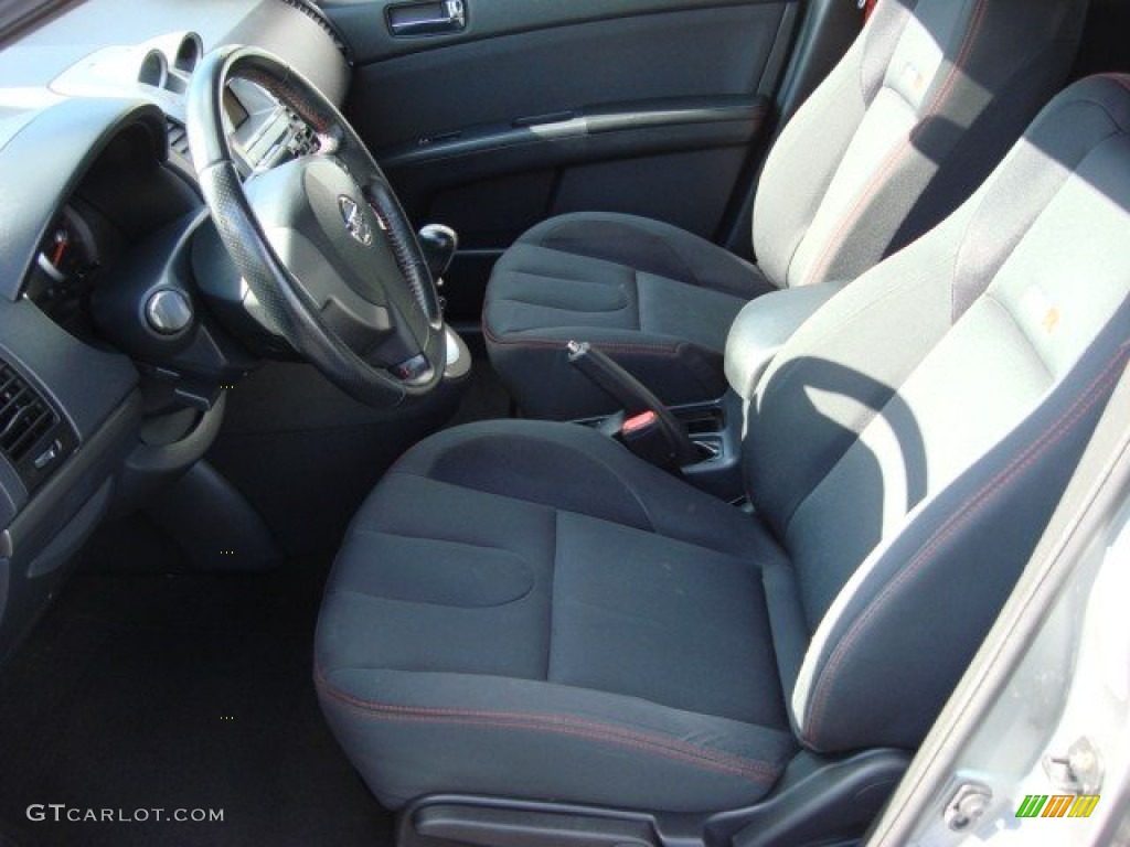 SE-R Charcoal Interior 2008 Nissan Sentra SE-R Spec V Photo #55336835