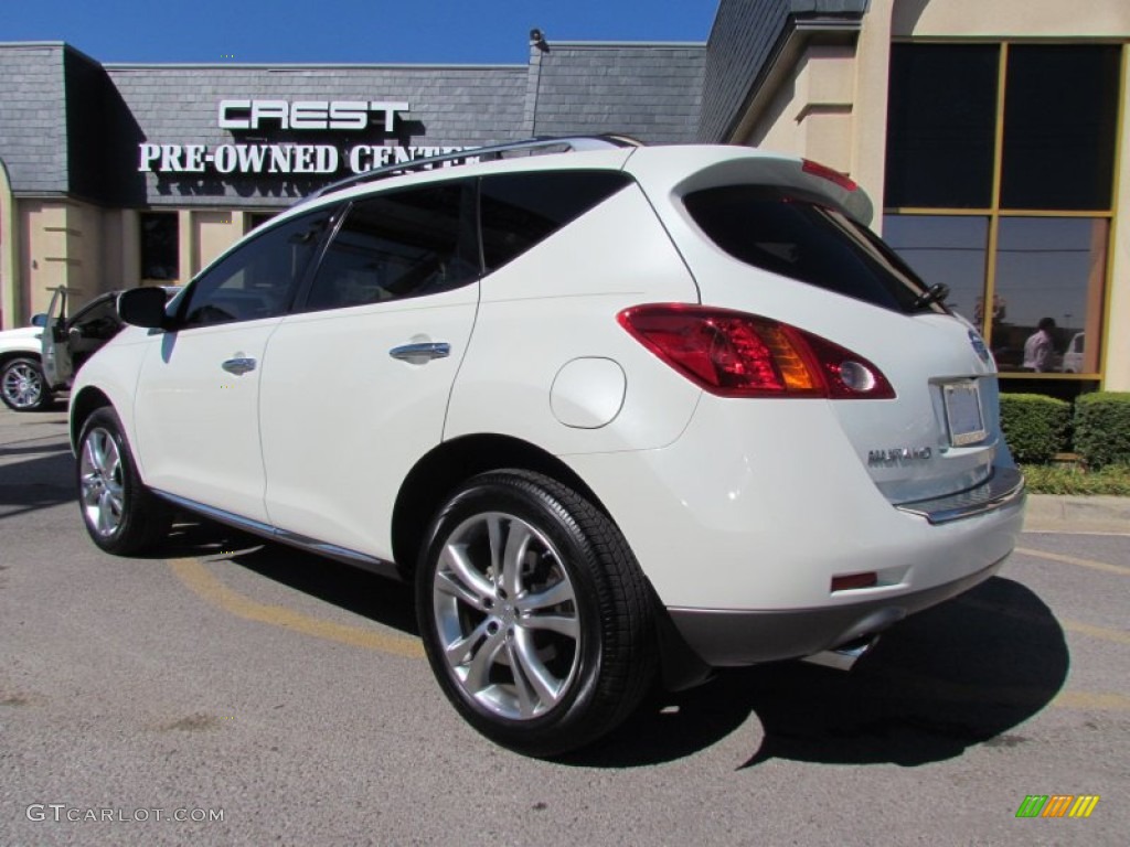 2010 Murano LE - Glacier White Pearl / Beige photo #2