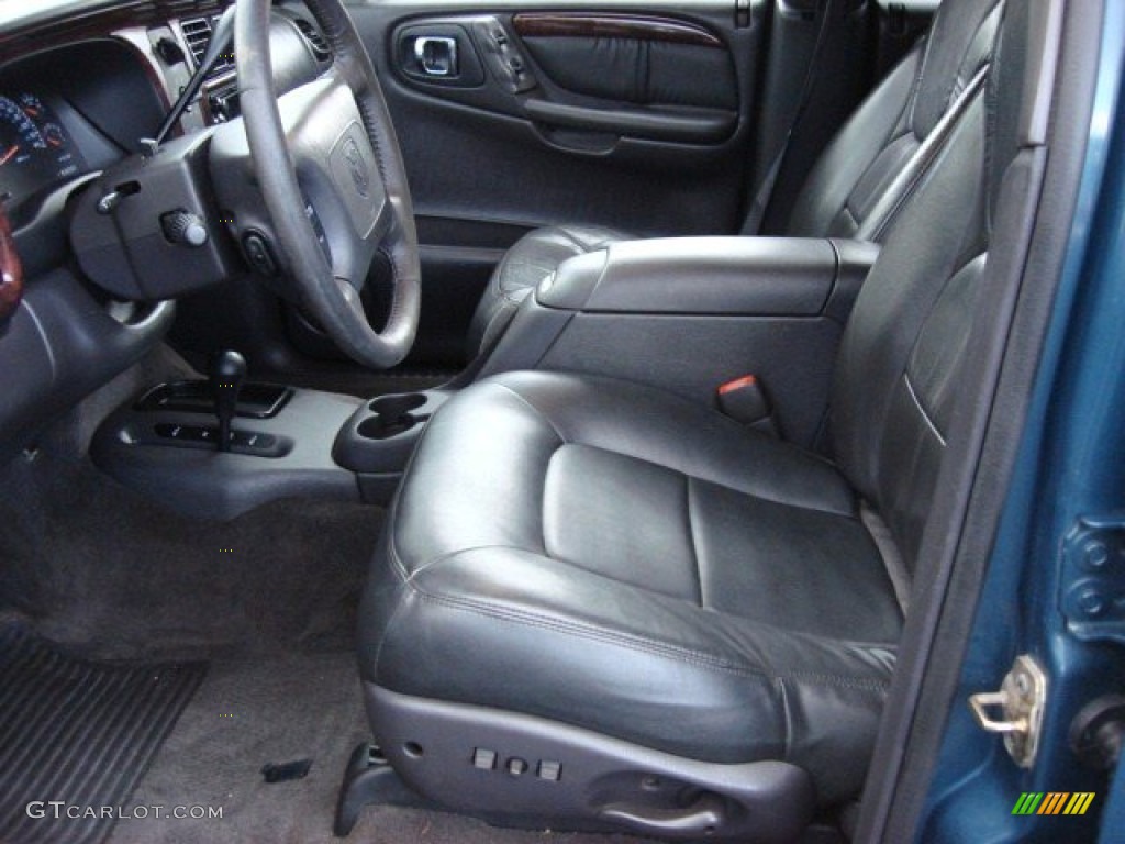 2000 Durango SLT 4x4 - Aquamarine Metallic / Mist Gray photo #9