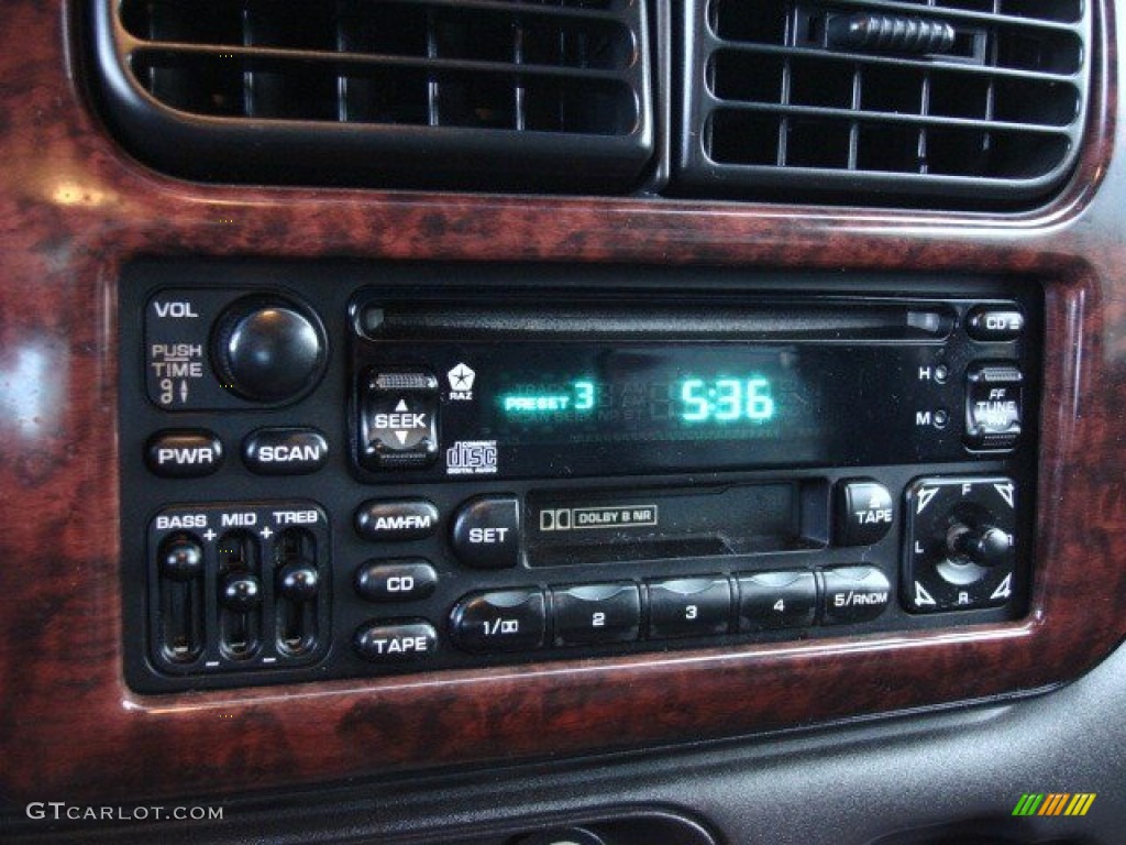 2000 Durango SLT 4x4 - Aquamarine Metallic / Mist Gray photo #15