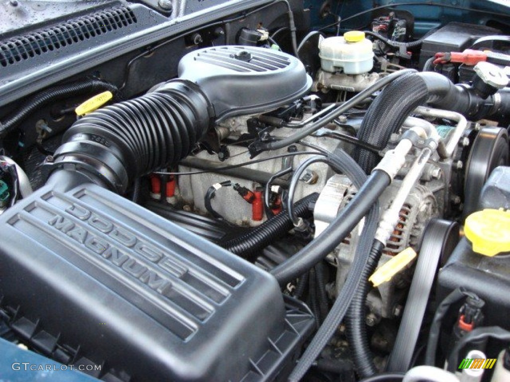 2000 Durango SLT 4x4 - Aquamarine Metallic / Mist Gray photo #19