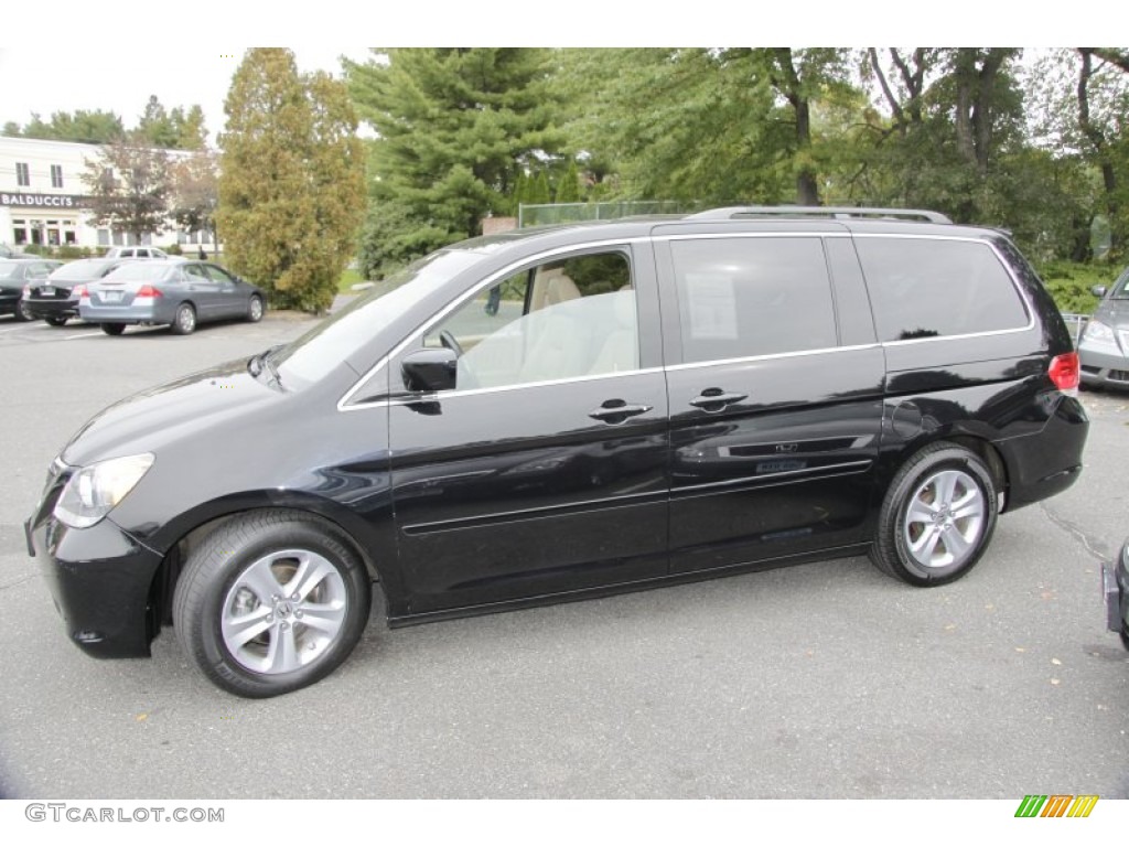 Nighthawk Black Pearl 2009 Honda Odyssey Touring Exterior Photo #55337452
