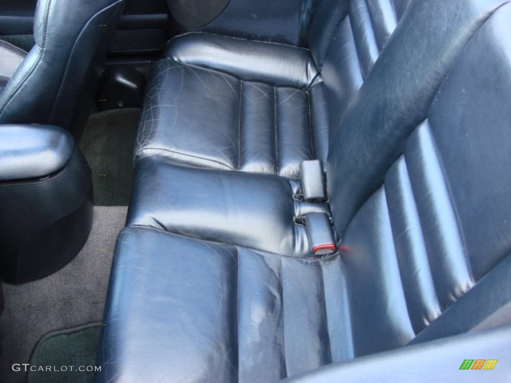 Black Interior 1998 Ford Mustang SVT Cobra Convertible Photo #55338584