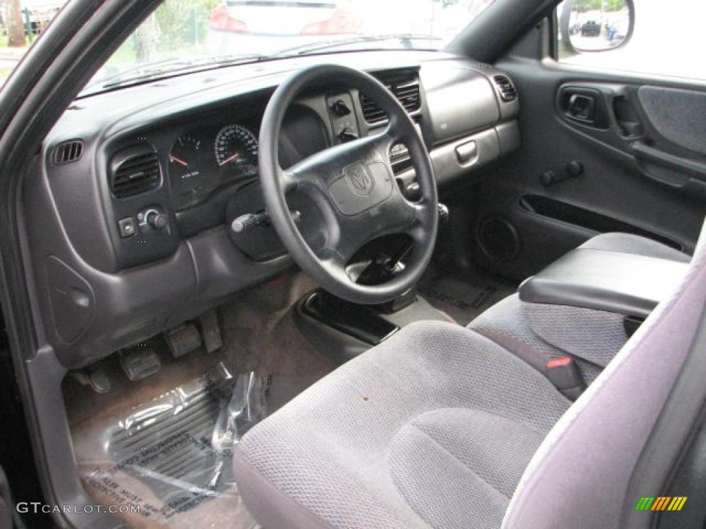 Agate Interior 1998 Dodge Dakota Extended Cab Photo #55339550