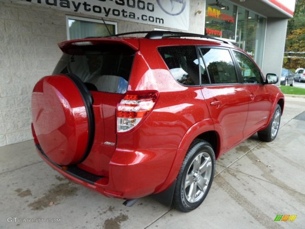 2011 RAV4 Sport 4WD - Barcelona Red Metallic / Dark Charcoal photo #2