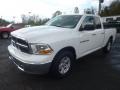 2011 Bright White Dodge Ram 1500 SLT Quad Cab 4x4  photo #7