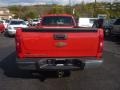 2008 Victory Red Chevrolet Silverado 1500 Work Truck Regular Cab 4x4  photo #4