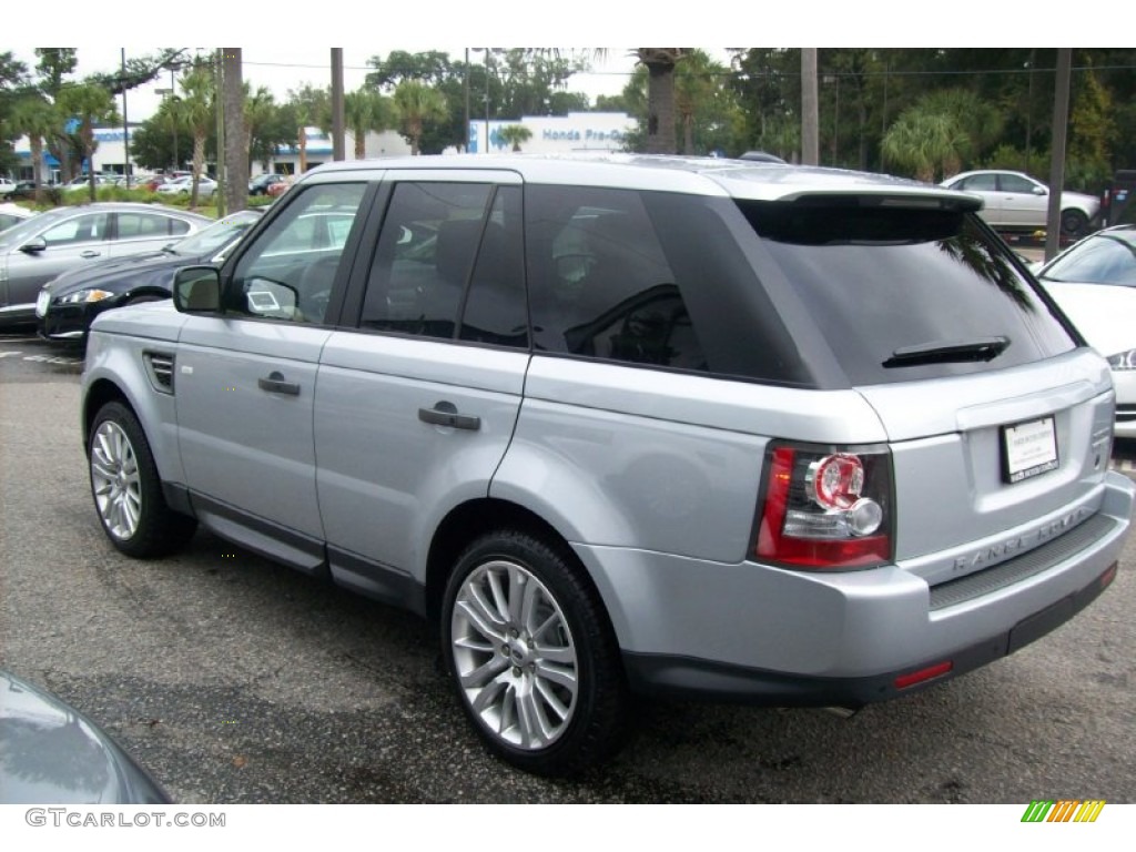 2011 Range Rover Sport HSE LUX - Zermatt Silver Metallic / Ivory/Lunar photo #6