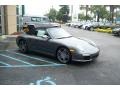 2012 Meteor Grey Metallic Porsche 911 Carrera S Cabriolet  photo #6