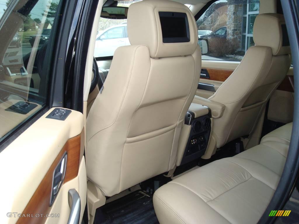 2006 Range Rover Sport HSE - Java Black Pearlescent / Alpaca Beige photo #16