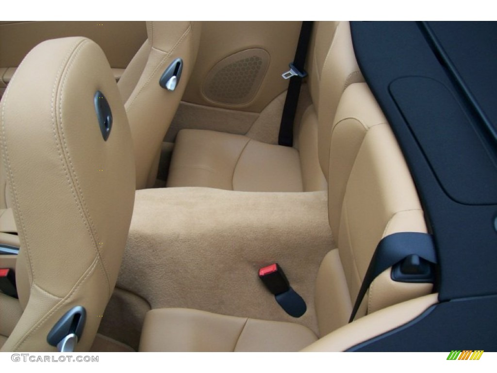 Sand Beige Interior 2012 Porsche 911 Carrera S Cabriolet Photo #55342112