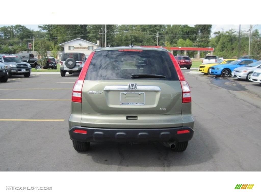 2009 CR-V EX-L - Green Tea Metallic / Ivory photo #4