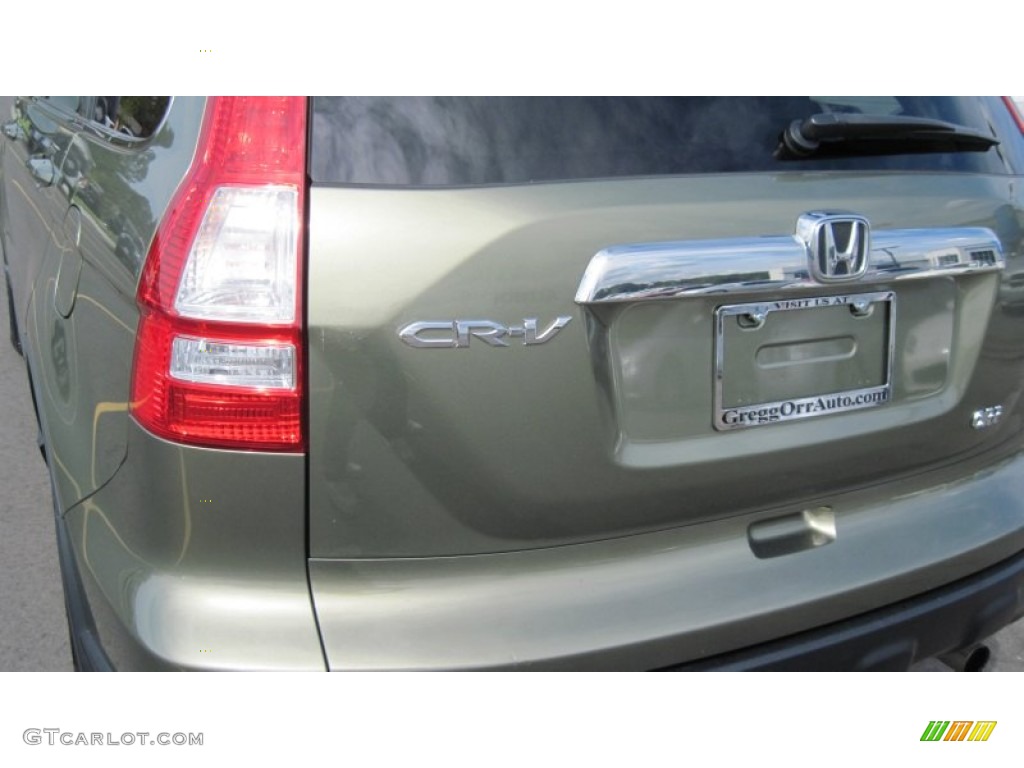 2009 CR-V EX-L - Green Tea Metallic / Ivory photo #16