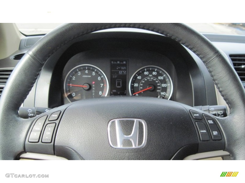 2009 CR-V EX-L - Green Tea Metallic / Ivory photo #26