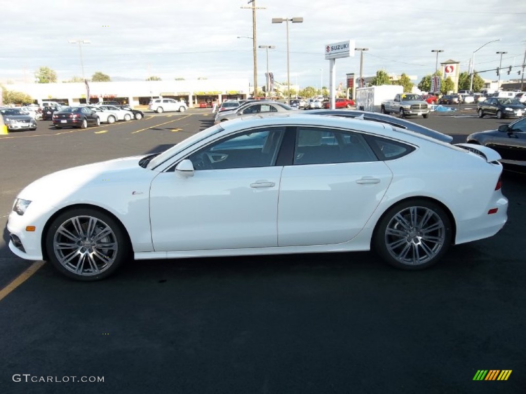 Ibis White 2012 Audi A7 3.0T quattro Premium Exterior Photo #55342880