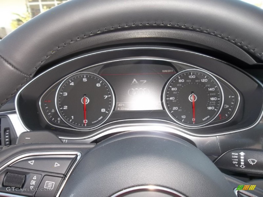 2012 Audi A7 3.0T quattro Premium Gauges Photo #55342970