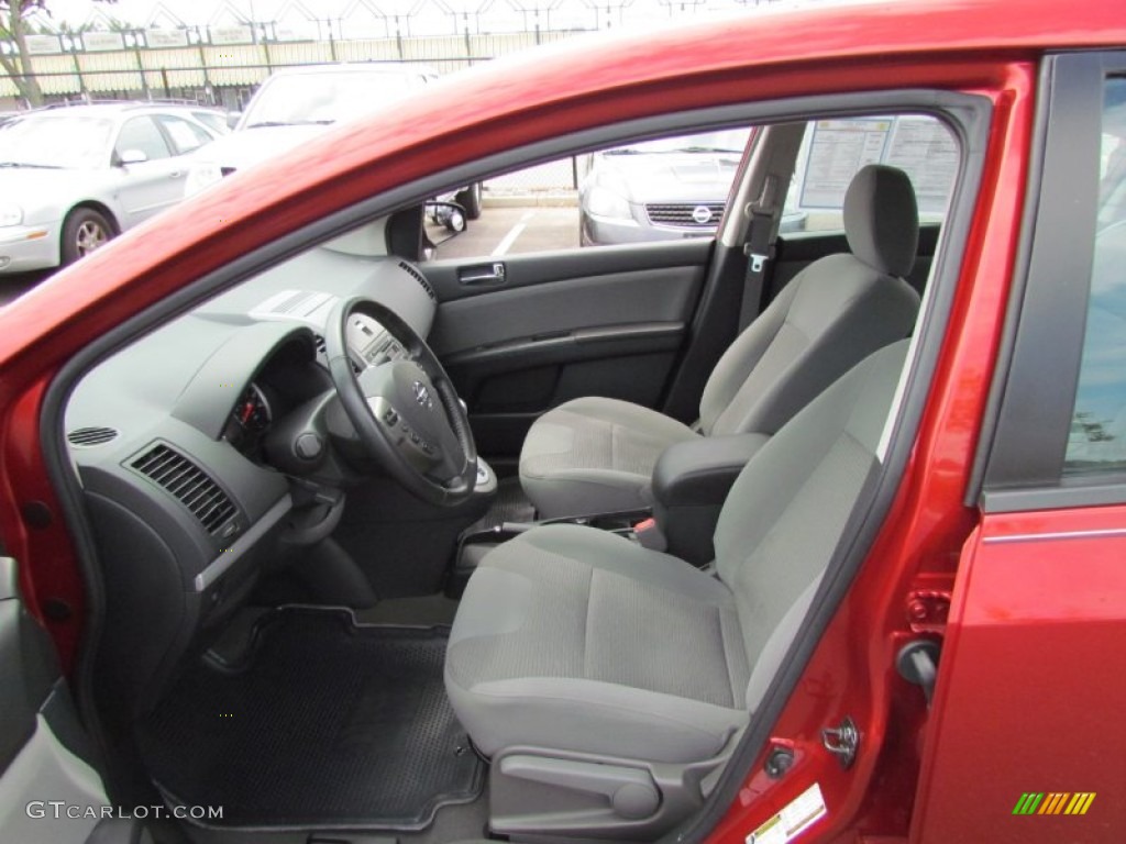 Charcoal Interior 2011 Nissan Sentra 2.0 SR Photo #55343804