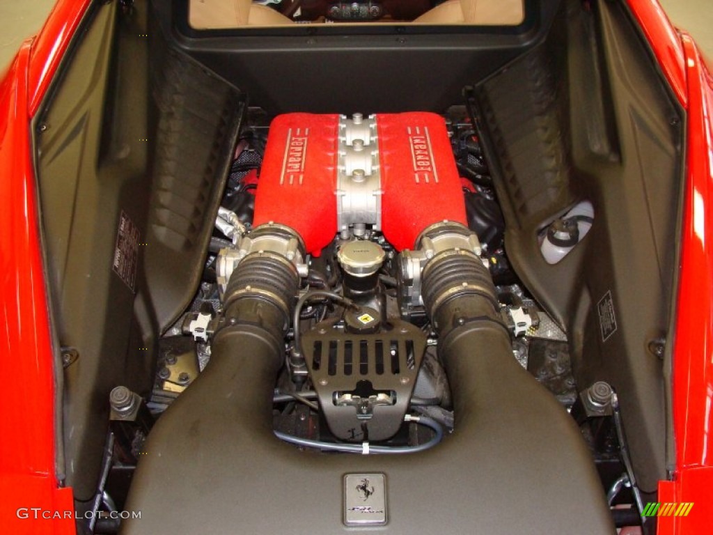 2010 Ferrari 458 Italia 4.5 Liter GDI DOHC 32-Valve VVT V8 Engine Photo #55343861