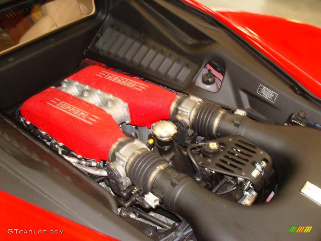 2010 Ferrari 458 Italia 4.5 Liter GDI DOHC 32-Valve VVT V8 Engine Photo #55343870