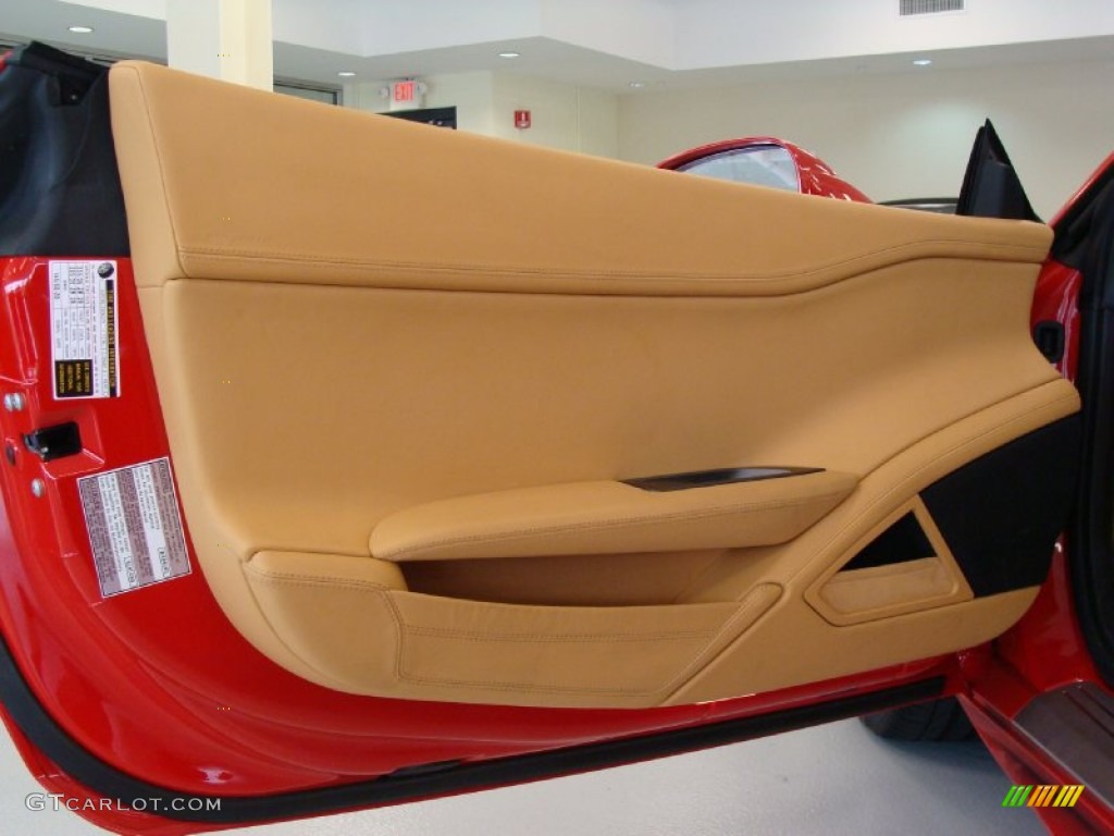 2010 Ferrari 458 Italia Beige Door Panel Photo #55344215