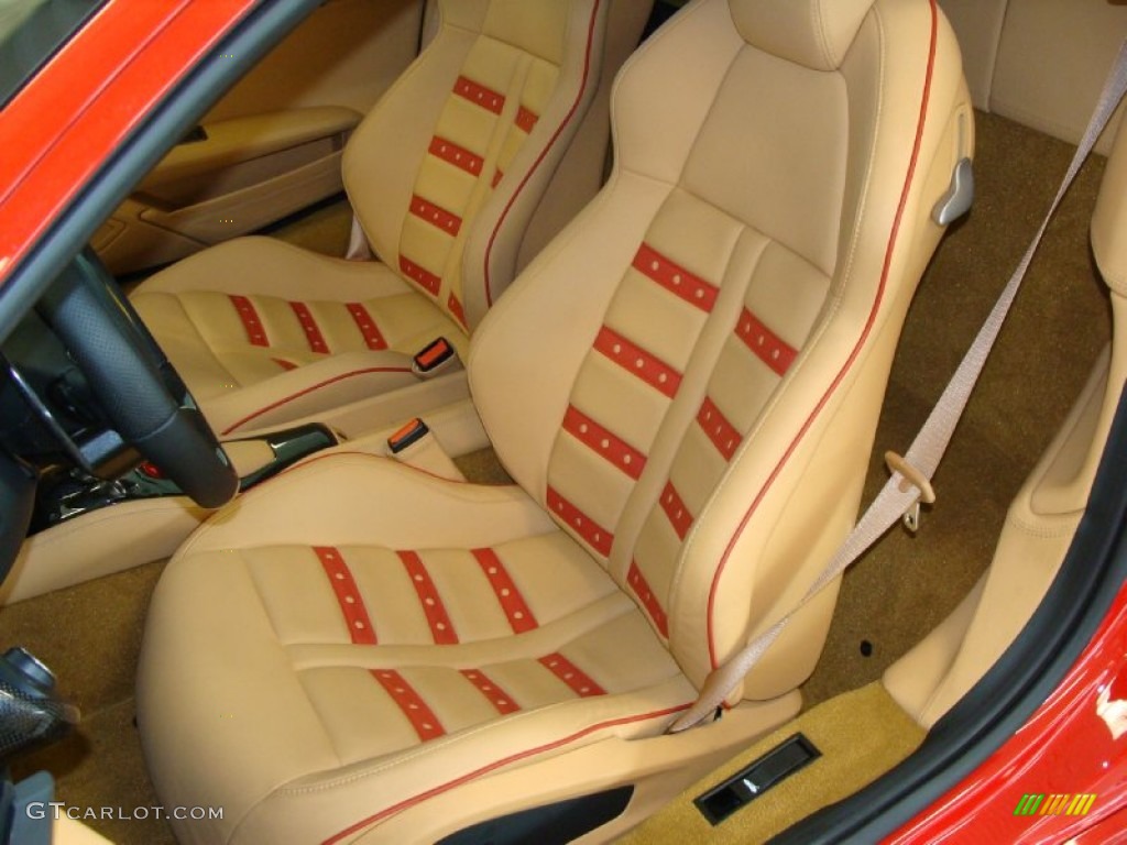 Beige Interior 2010 Ferrari 458 Italia Photo #55344242