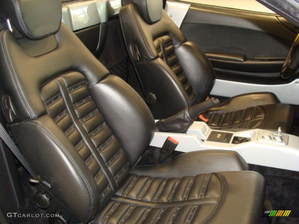 Black Interior 2001 Ferrari 360 Spider Photo #55344488
