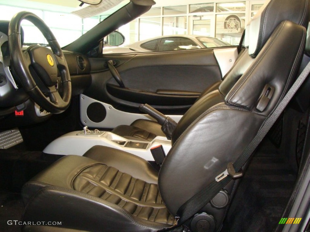 Black Interior 2001 Ferrari 360 Spider Photo #55344521