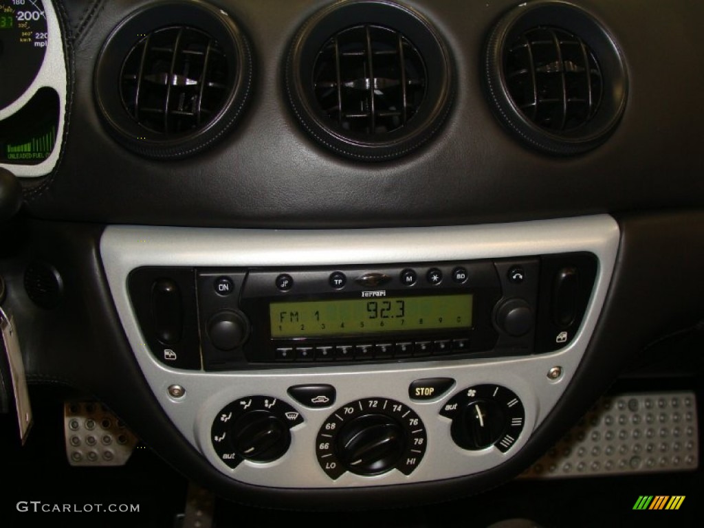 2001 Ferrari 360 Spider Audio System Photos