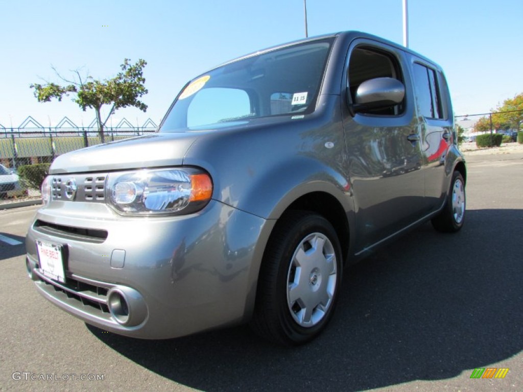 2010 Cube 1.8 S - Steel Gray Pearl Metallic / Black photo #1