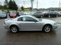 2001 Silver Metallic Ford Mustang V6 Coupe  photo #5