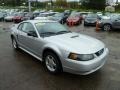 2001 Silver Metallic Ford Mustang V6 Coupe  photo #6