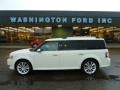 2010 White Suede Ford Flex SEL EcoBoost AWD  photo #1