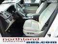 2012 White Suede Ford Explorer XLT 4WD  photo #10