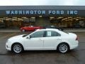 2010 White Platinum Tri-coat Metallic Ford Fusion SEL V6 AWD  photo #1