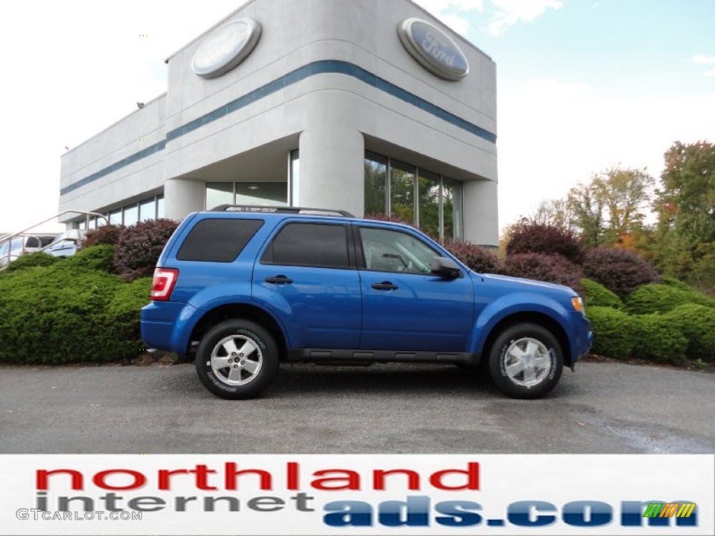 2012 Escape XLT 4WD - Blue Flame Metallic / Stone photo #1