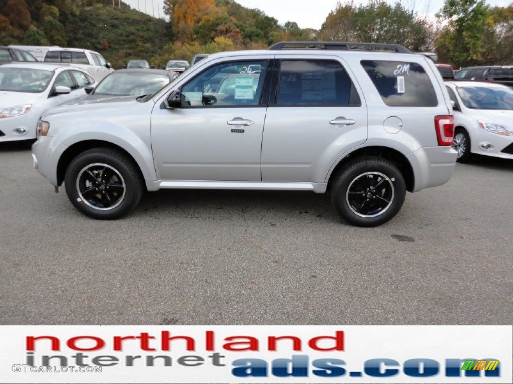 2012 Escape XLT Sport V6 AWD - Ingot Silver Metallic / Charcoal Black photo #5