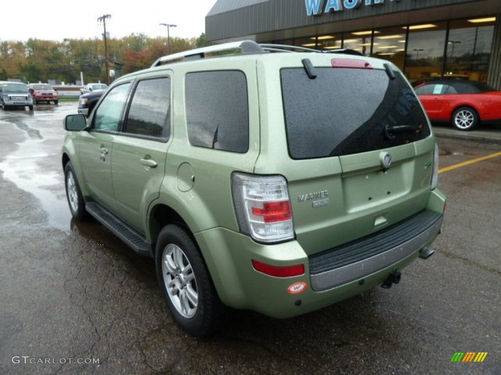 2010 Mariner V6 Premier 4WD - Kiwi Green Metallic / Greystone/Stone Alcantara photo #2