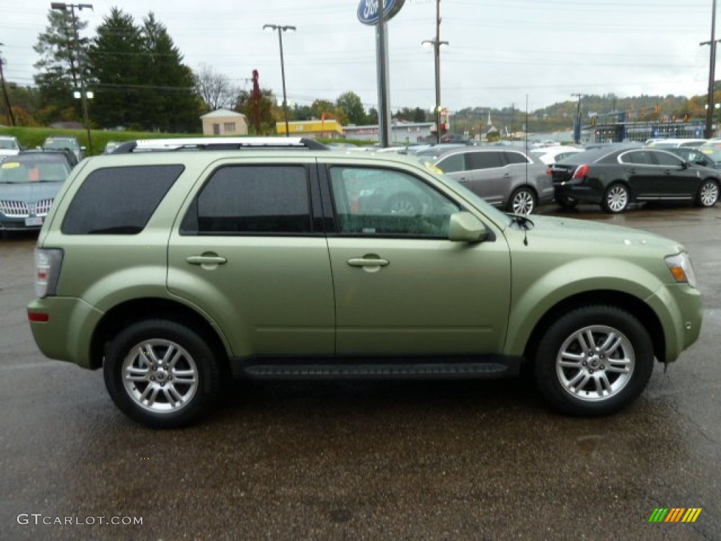 2010 Mariner V6 Premier 4WD - Kiwi Green Metallic / Greystone/Stone Alcantara photo #5