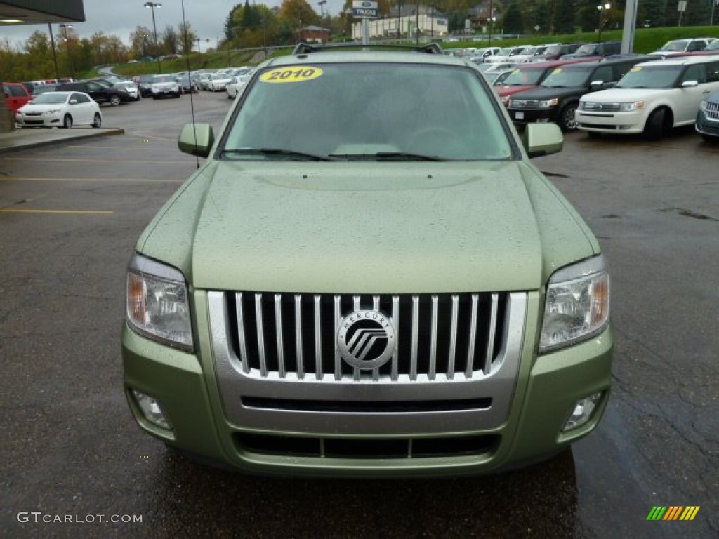 2010 Mariner V6 Premier 4WD - Kiwi Green Metallic / Greystone/Stone Alcantara photo #7