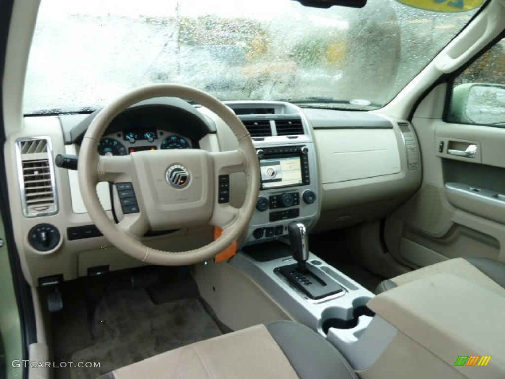 2010 Mariner V6 Premier 4WD - Kiwi Green Metallic / Greystone/Stone Alcantara photo #13