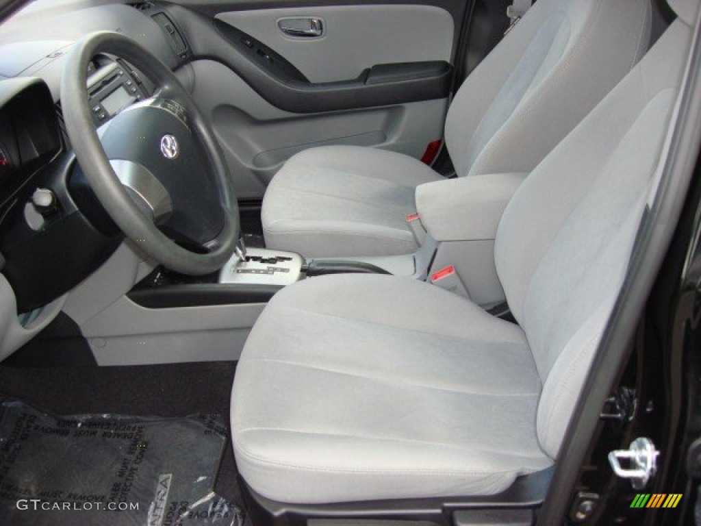 Gray Interior 2010 Hyundai Elantra GLS Photo #55347413