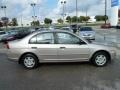 2001 Titanium Metallic Honda Civic LX Sedan  photo #6