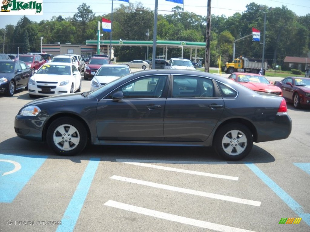 2010 Impala LT - Cyber Gray Metallic / Neutral photo #6
