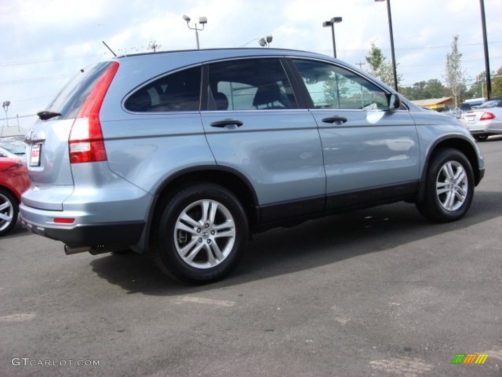 2010 CR-V EX - Glacier Blue Metallic / Gray photo #6